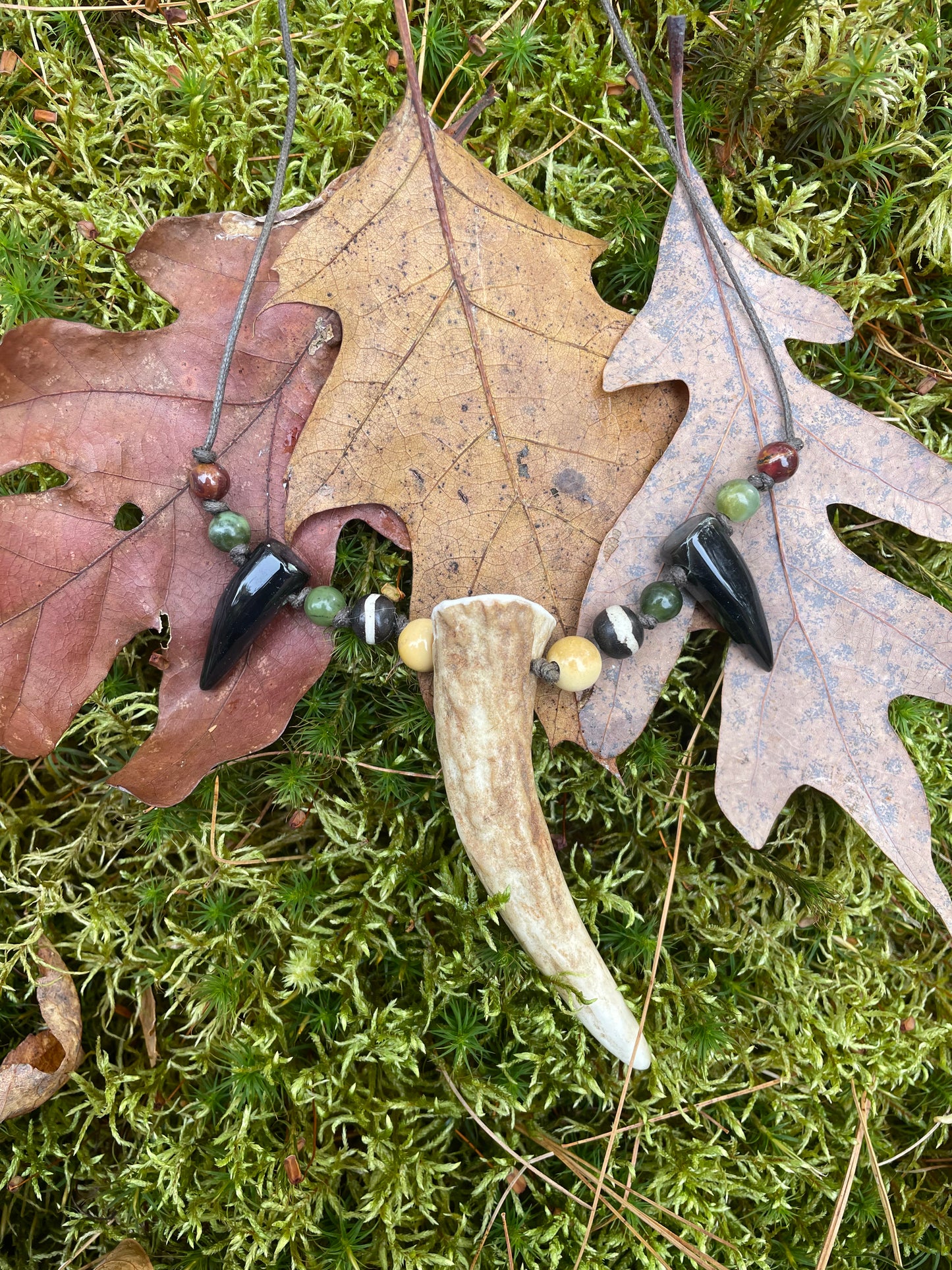 Forest Lord Antler Necklace