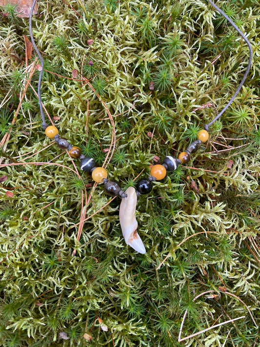 Wolf Incisor Necklace